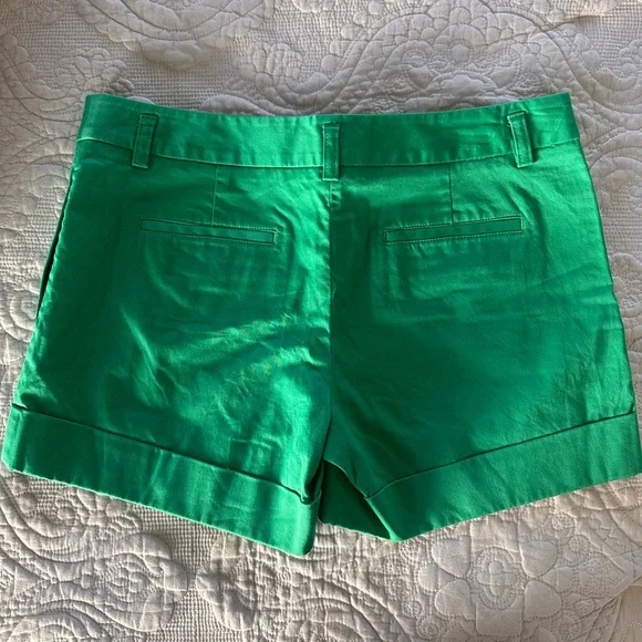 Express Green Shorts Size 8 - Picture 2 of 5